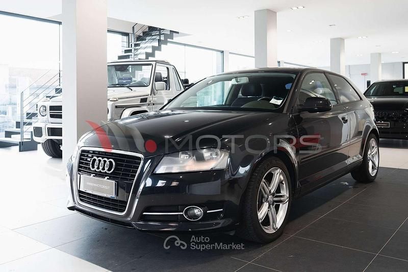 Usata Audi A3 Ambition 105 CV (77 kW) 2011 Nero Utilitaria