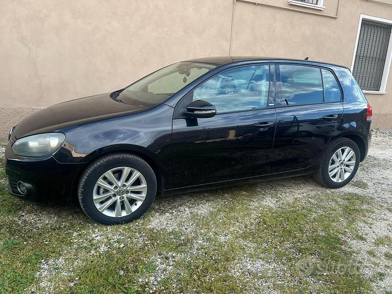 Usata VW Golf VI Highline 140 CV (102 kW) 2011 Nero Utilitaria