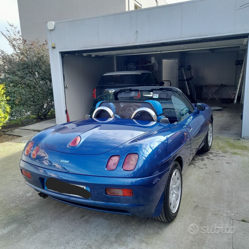 Usata Fiat Barchetta 131 CV (96 kW) 2001 Blu Cabrio