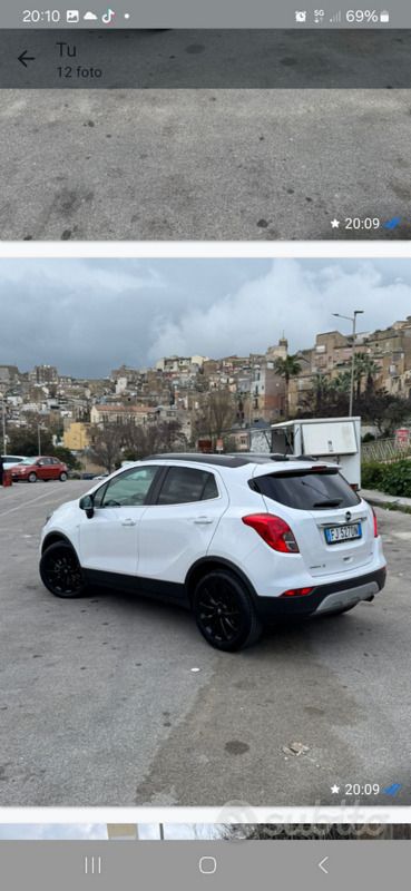 Bianco Usata 2017 Opel Mokka SUV | 10.000 € (Buon prezzo) - Immagine 1/3