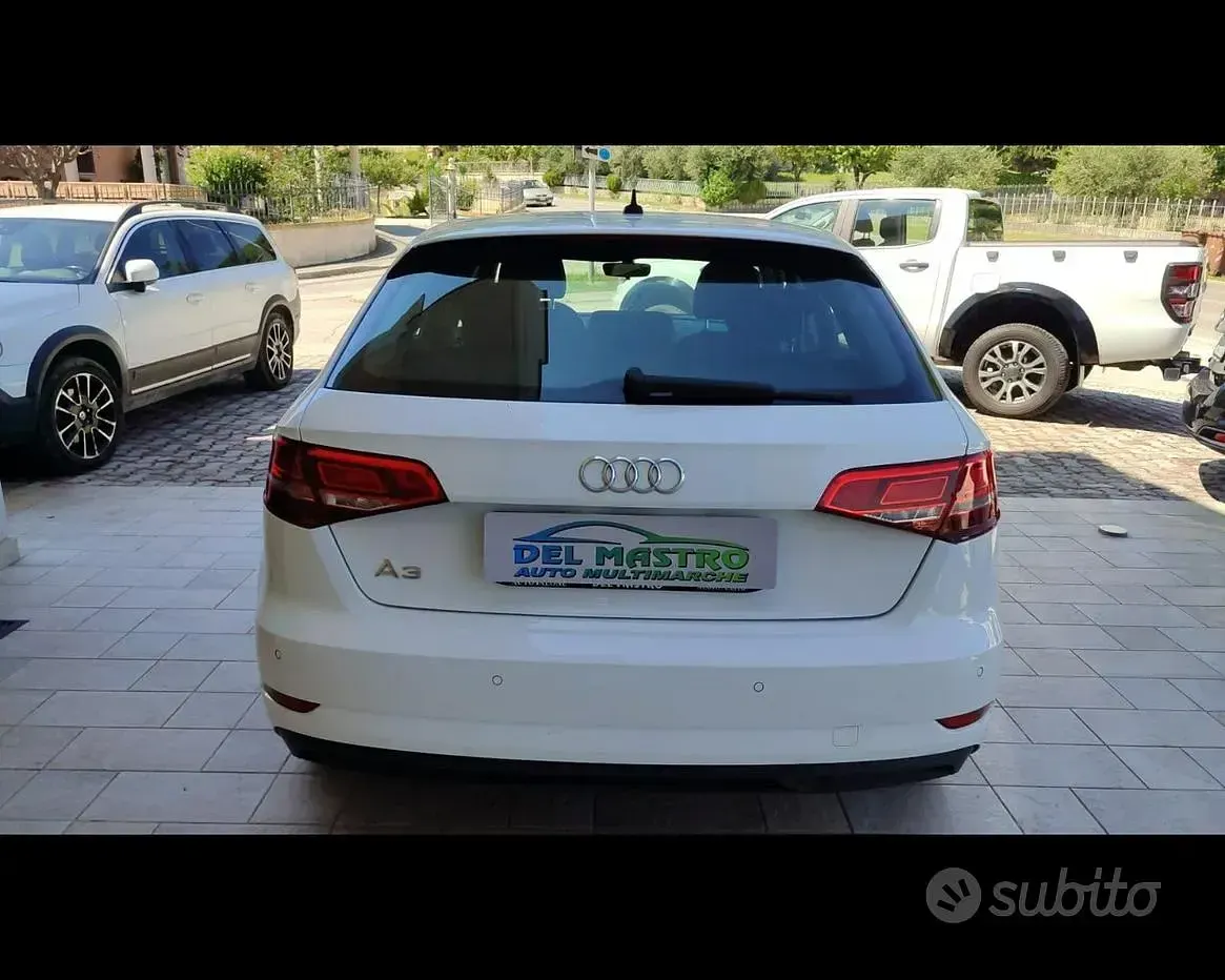 Usata Audi A3 131 CV (96 kW) 2020 Bianco Berlina