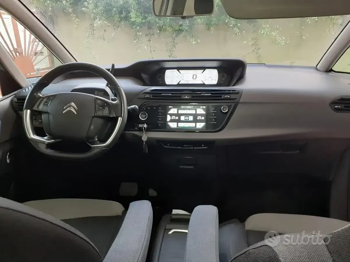 Usata Citroën C4 Picasso 120 CV (88 kW) 2016 Bianco Monovolume