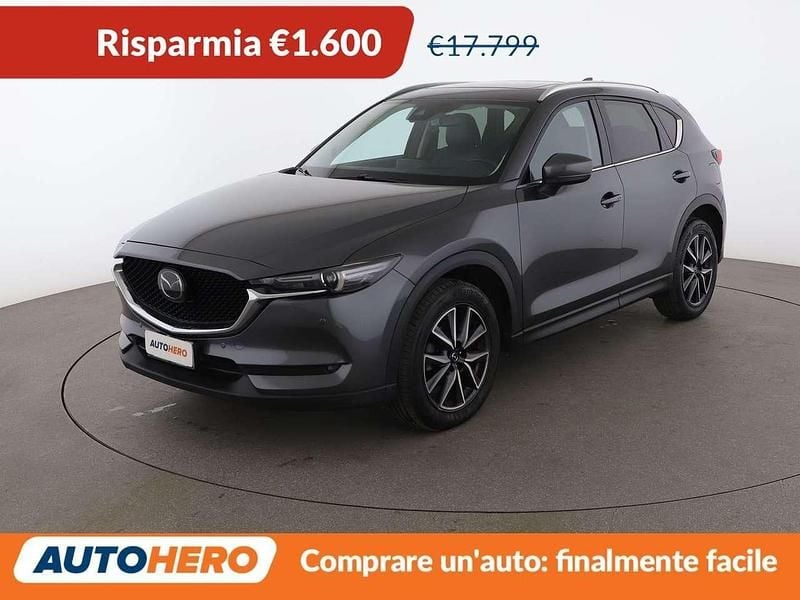 Usata Mazda CX-5 Exclusive 175 CV (128 kW) 2018 Grigio SUV
