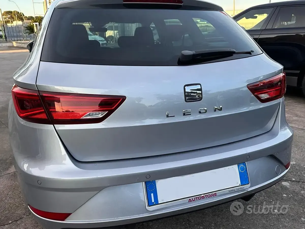 Brugt Seat Leon ST Business 115 HK (84 kW) 2019 Sølv Stationcar