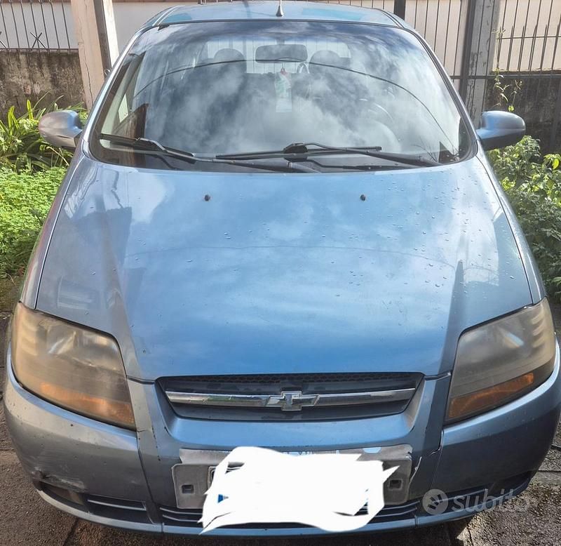 Usata Chevrolet Kalos LA 72 CV (52 kW) 2007 Blu Berlina