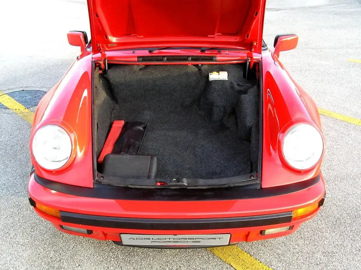 Usata Porsche 964 231 CV (169 kW) 1989 Rosso Cabrio
