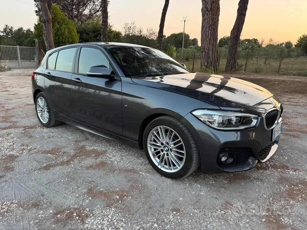 Usata BMW 118 M Sport 150 CV (110 kW) 2019 Grigio Berlina