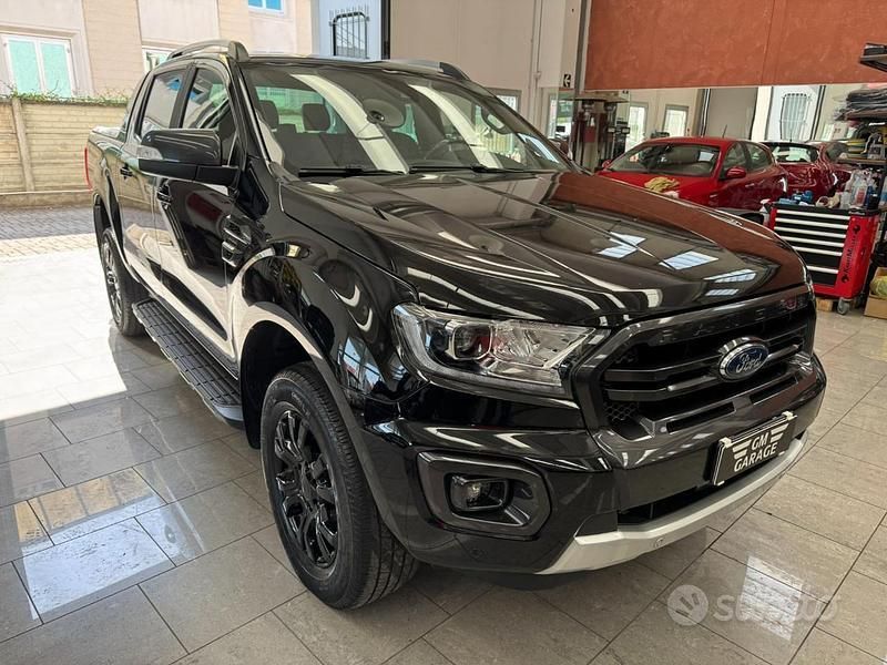 Nero(met.) Usata 2022 Ford Ranger Wildtrack Pick-up | 36.700 € (Cara) - Immagine 1/4