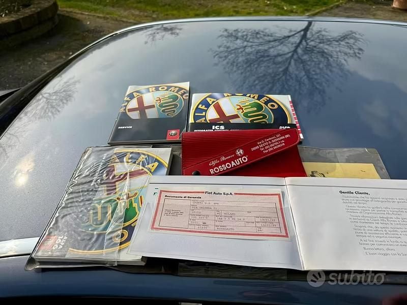 Usata Alfa Romeo 166 190 CV (139 kW) 1998 Grigio Berlina