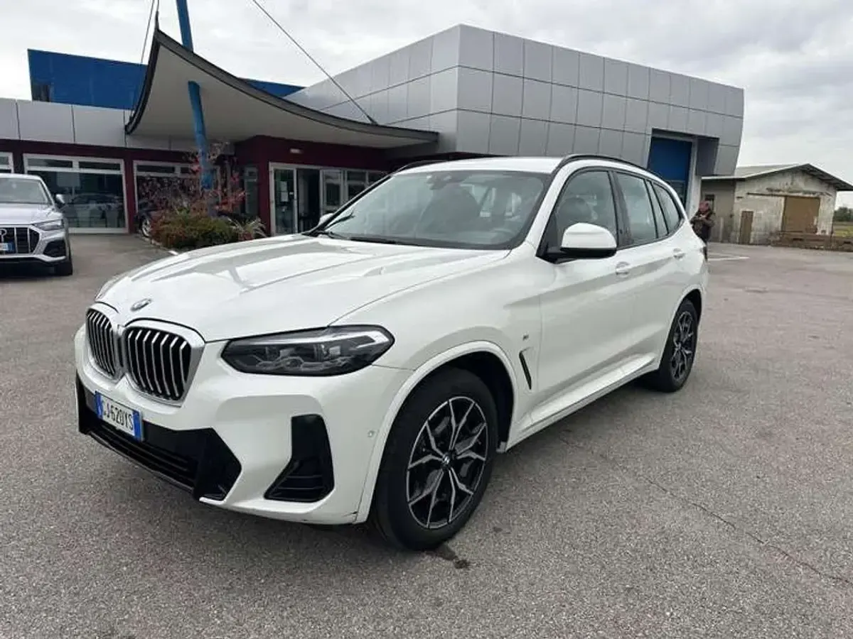 Usata BMW X3 M Sport 190 CV (139 kW) 2022 Bianco SUV