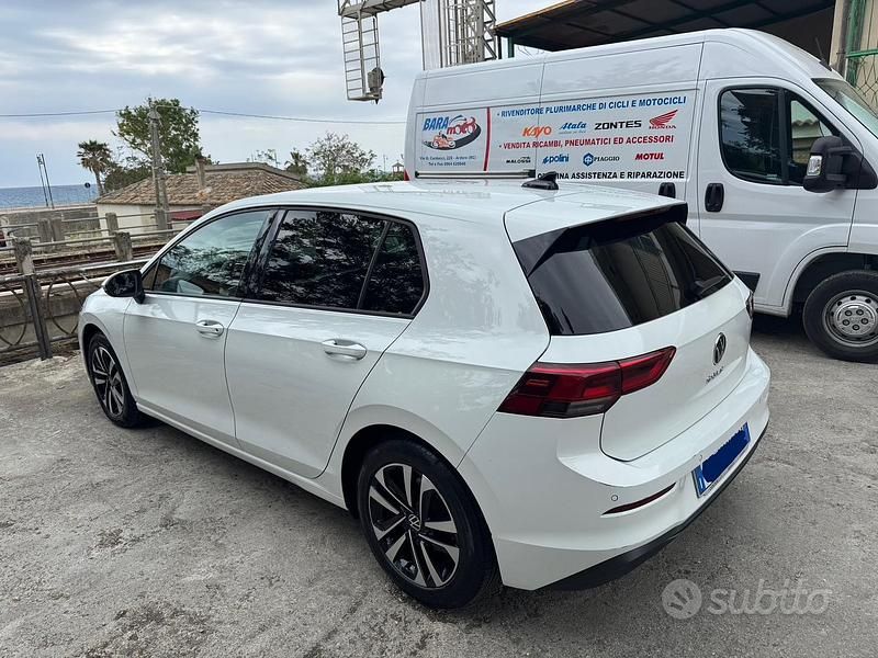 Usata VW Golf VII 150 CV (110 kW) 2020 Bianco Berlina