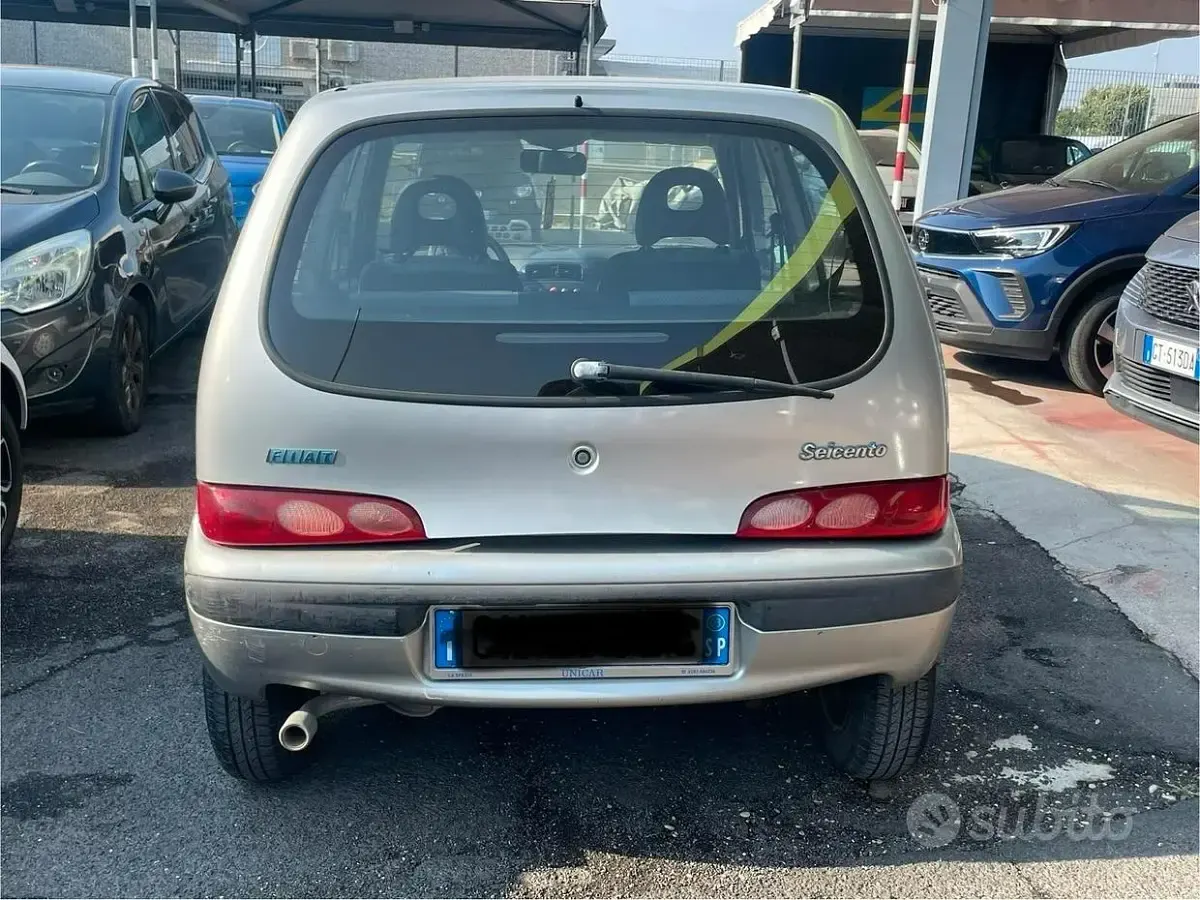 Usata Fiat 600 54 CV (39 kW) 2003 Grigio Utilitaria