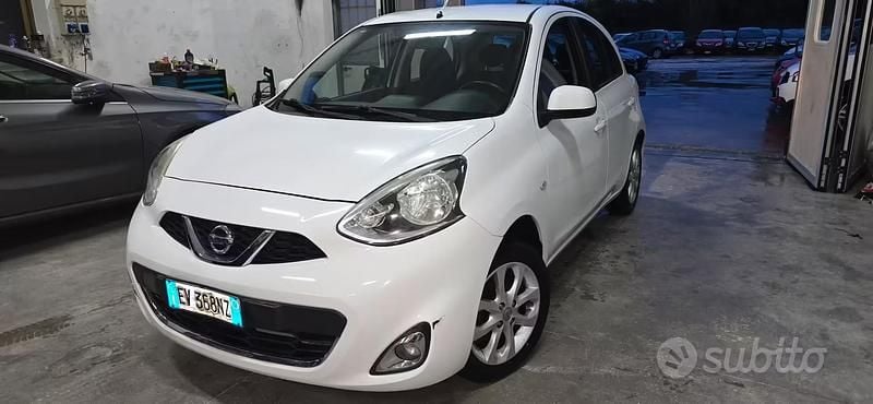 Usata Nissan Micra 80 CV (58 kW) 2014 Bianco Utilitaria