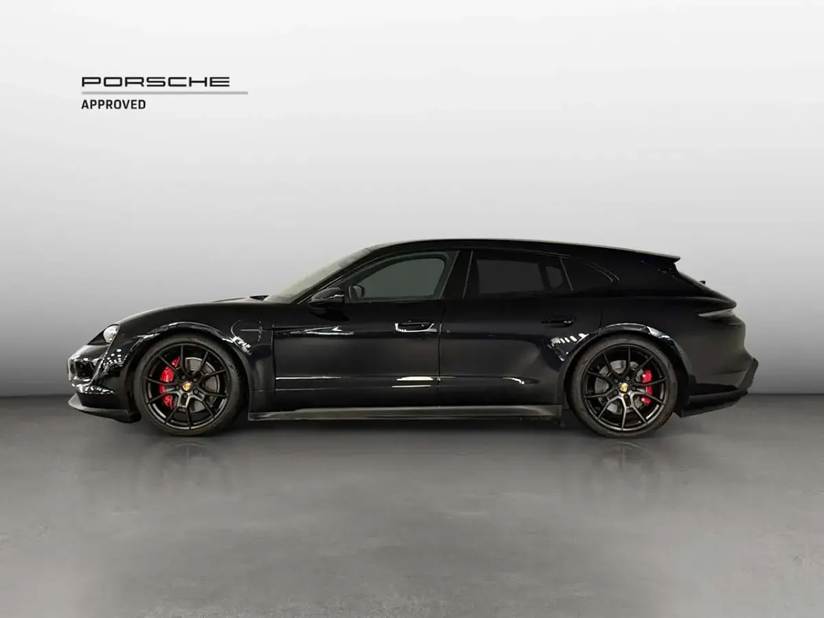 Usata Porsche Taycan 4S Sport Turismo Sport Turismo 419 kW (571 CV) 2023 Nero jet Station wagon