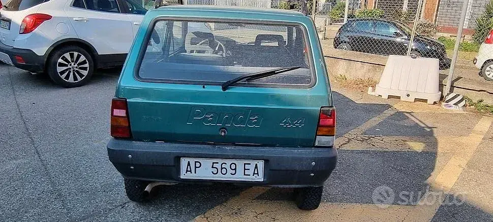 Usata Fiat Panda 4x4 Club 54 CV (39 kW) 1998 Verde Utilitaria