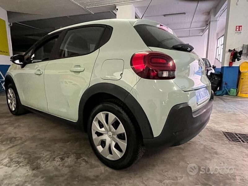 Usata Citroën C3 Feel 68 CV (50 kW) 2018 Blu Utilitaria