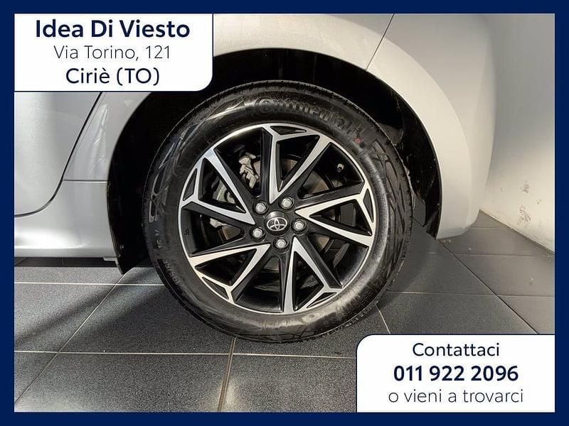 Usata Toyota Yaris Hybrid Trend 116 CV (85 kW) 2023 Argento met Utilitaria