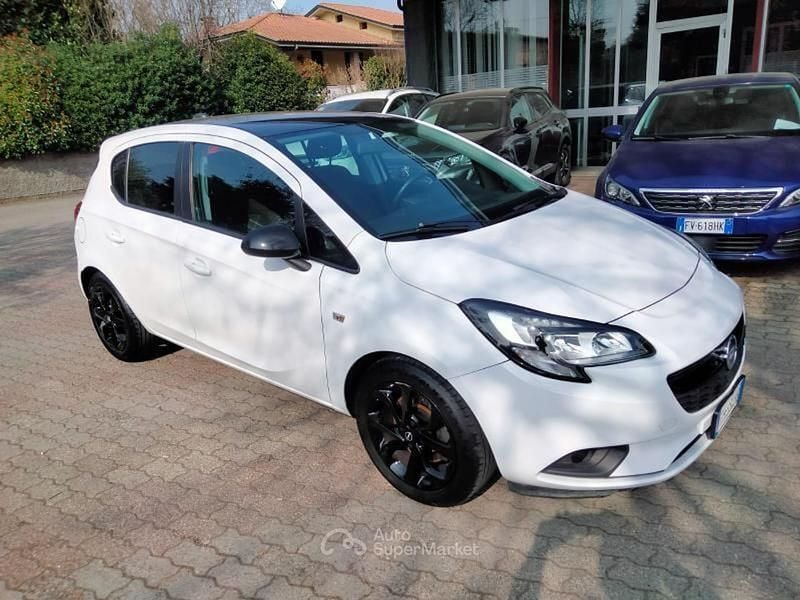 Usata Opel Corsa Edition 75 CV (55 kW) 2017 Nero Utilitaria