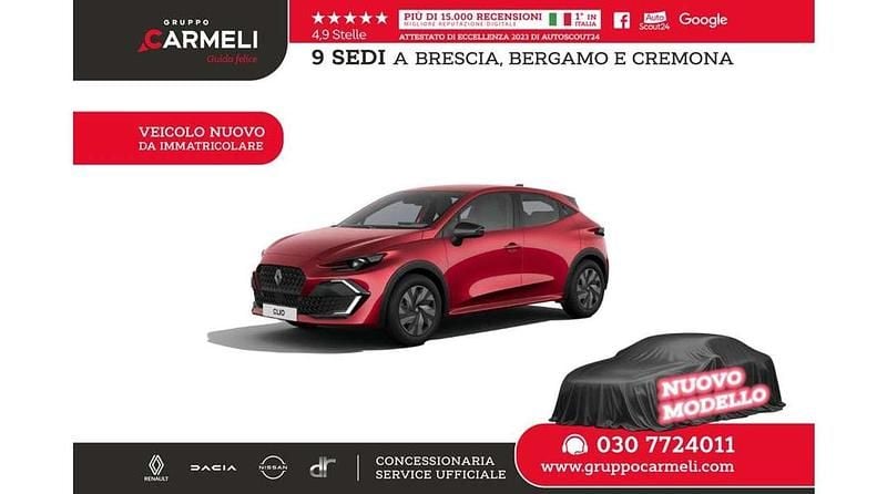 Nuova Renault Clio V Evolution 158 CV (116 kW) 2026 Rosso assoluto Berlina