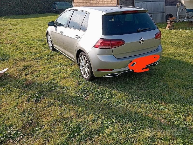 Usata VW Golf VII Highline 105 CV (77 kW) 2016 Grigio Berlina