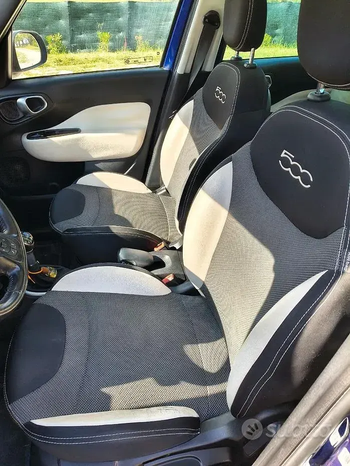 Usata Fiat 500L Trekking 105 CV (77 kW) 2015 Blu Monovolume