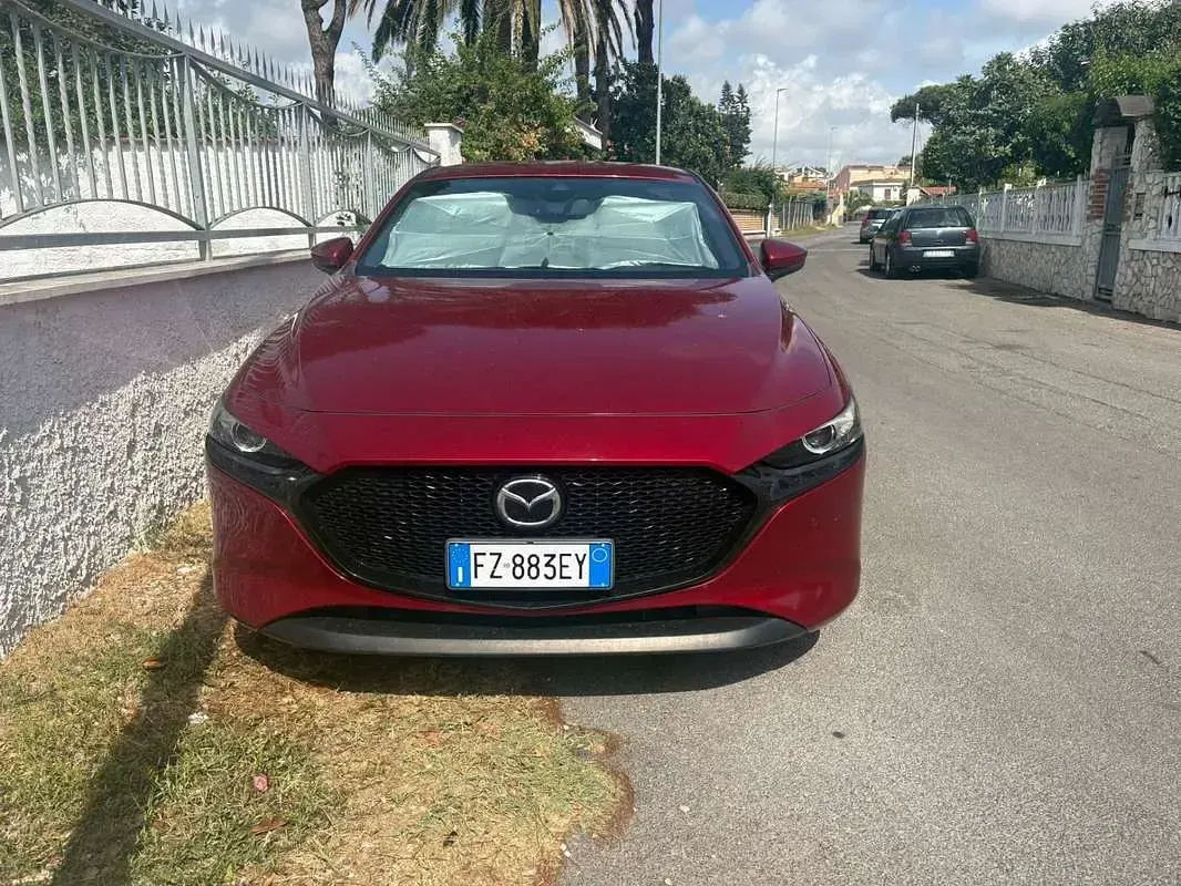 Usata Mazda 3 Exceed 116 CV (85 kW) 2020 Rosso Berlina