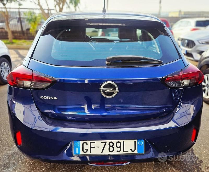 Usata Opel Corsa Elegance 75 CV (55 kW) 2021 Blu Utilitaria