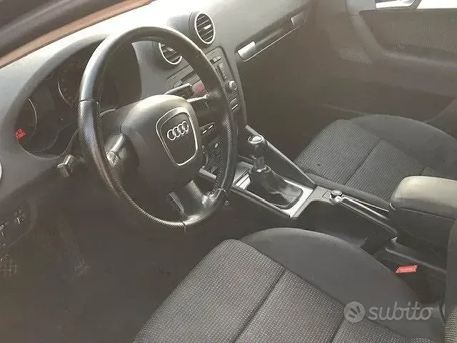 Usata Audi A3 Attraction 105 CV (77 kW) 2008 Nero Utilitaria