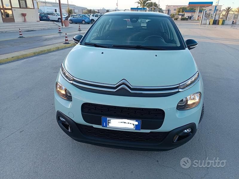 Usata Citroën C3 PureTech 82 CV (60 kW) 2019 Verde Berlina
