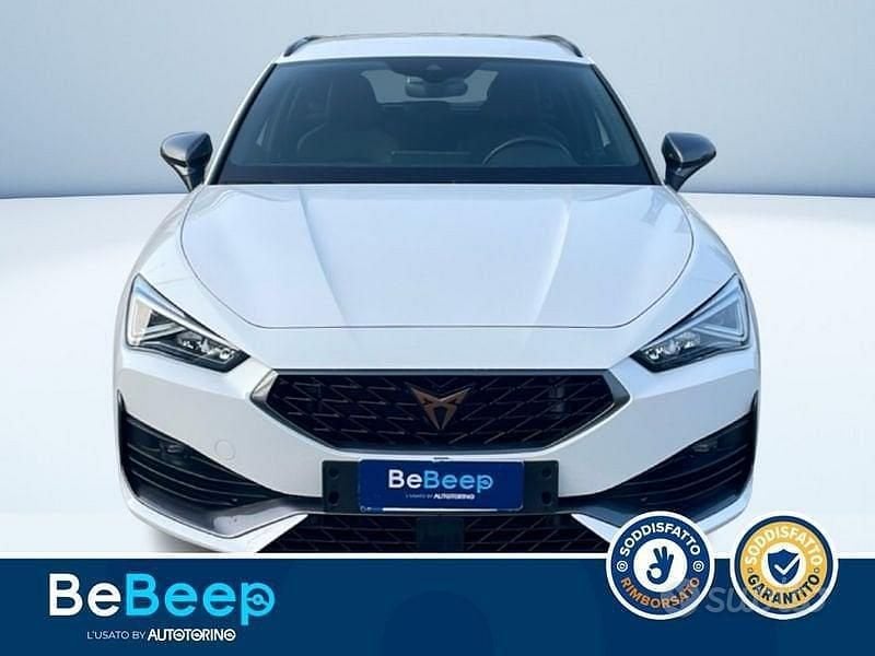 Usata Cupra Leon 150 CV (110 kW) 2024 Bianco Station wagon