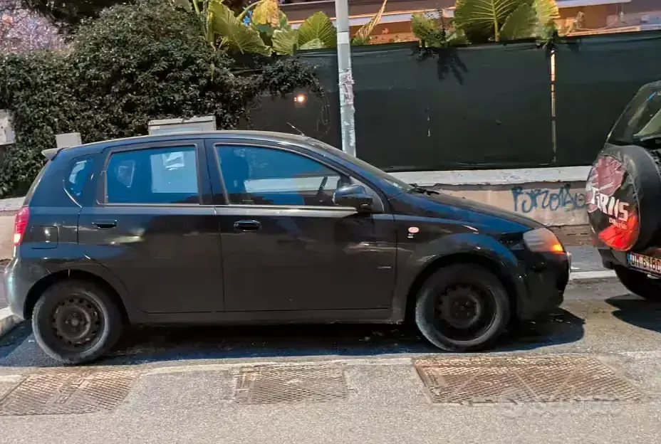 Usata Chevrolet Kalos 72 CV (52 kW) 2007 Nero Berlina
