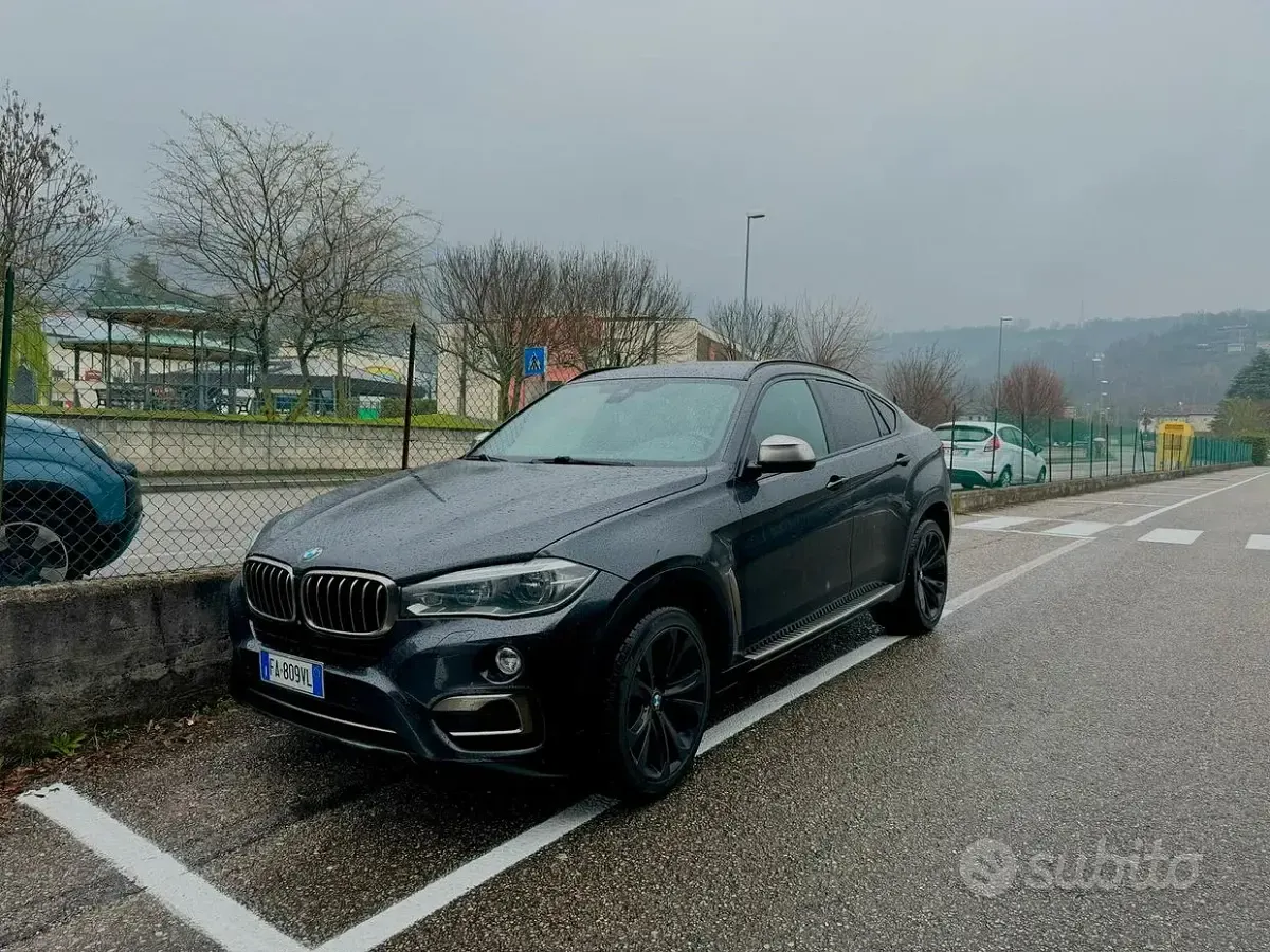 Usata BMW X6 258 CV (189 kW) 2015 Nero SUV