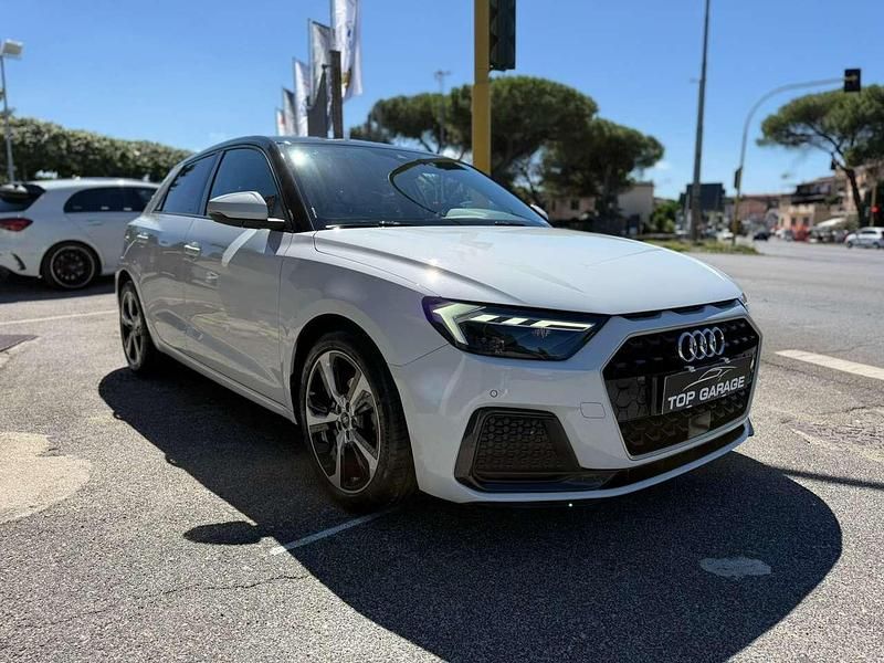 Usata Audi A1 Sportback Advanced Plus 110 CV (80 kW) 2021 Bianco Utilitaria