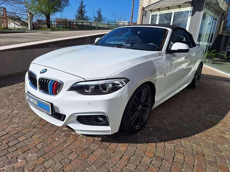 Bianco Usata 2018 BMW 218 M Sport Cabrio | 18.990 € (Buon prezzo) - Immagine 1/4
