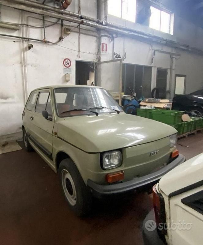 Usata Fiat 126 24 CV (17 kW) 1981 Verde(met.) Utilitaria