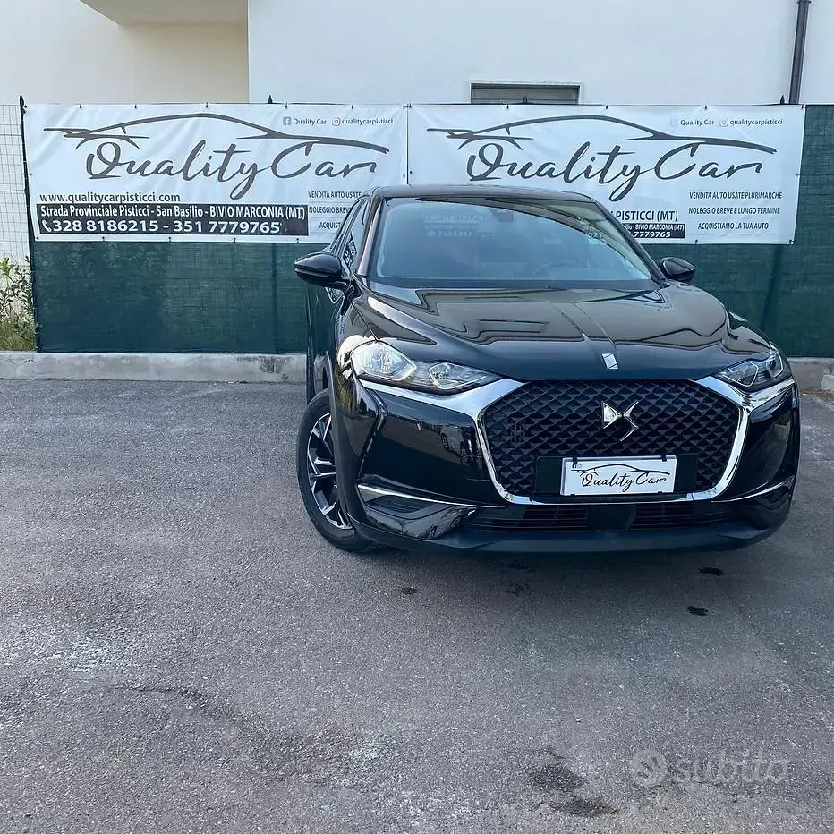 Usata DS Automobiles DS3 Crossback So Chic 110 CV (80 kW) 2021 Nero SUV