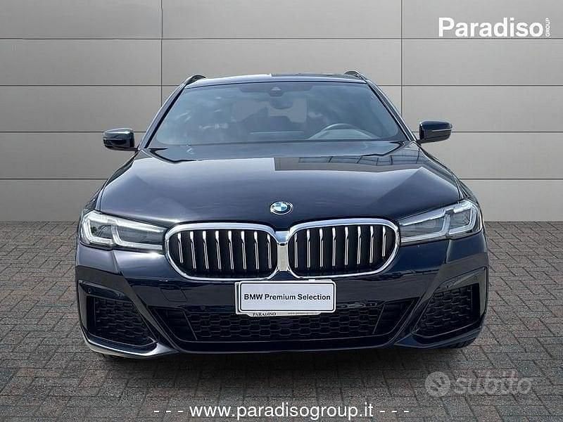 Nuova BMW 520 M Sport 2025 Nero Station wagon
