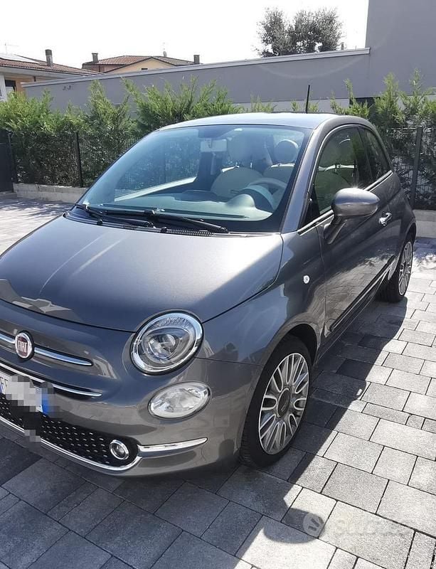 Usata Fiat 500 Lounge 69 CV (50 kW) 2016 Grigio Berlina