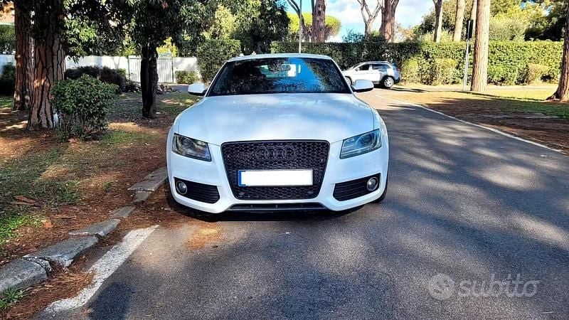 Usata Audi A5 S-Line 2011 Bianco Coupé