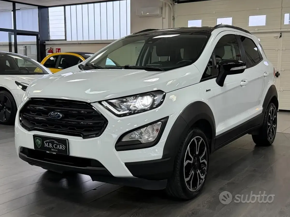 Usata Ford Ecosport Active 125 CV (91 kW) 2021 Bianco SUV