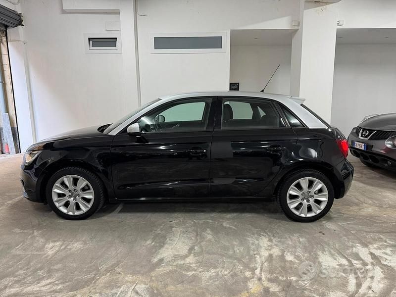 Usata Audi A1 Ambition 105 CV (77 kW) 2012 Nero Berlina