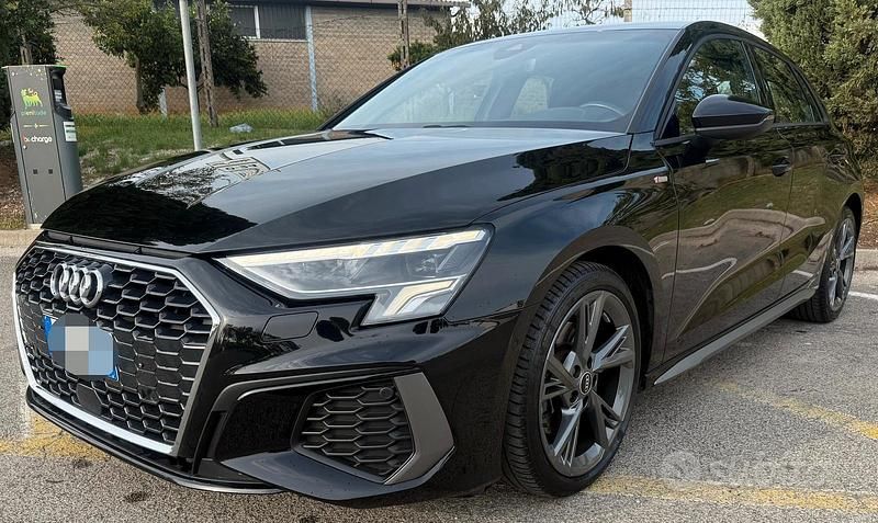 Usata Audi A3 S-Line 116 CV (85 kW) 2021 Nero Berlina