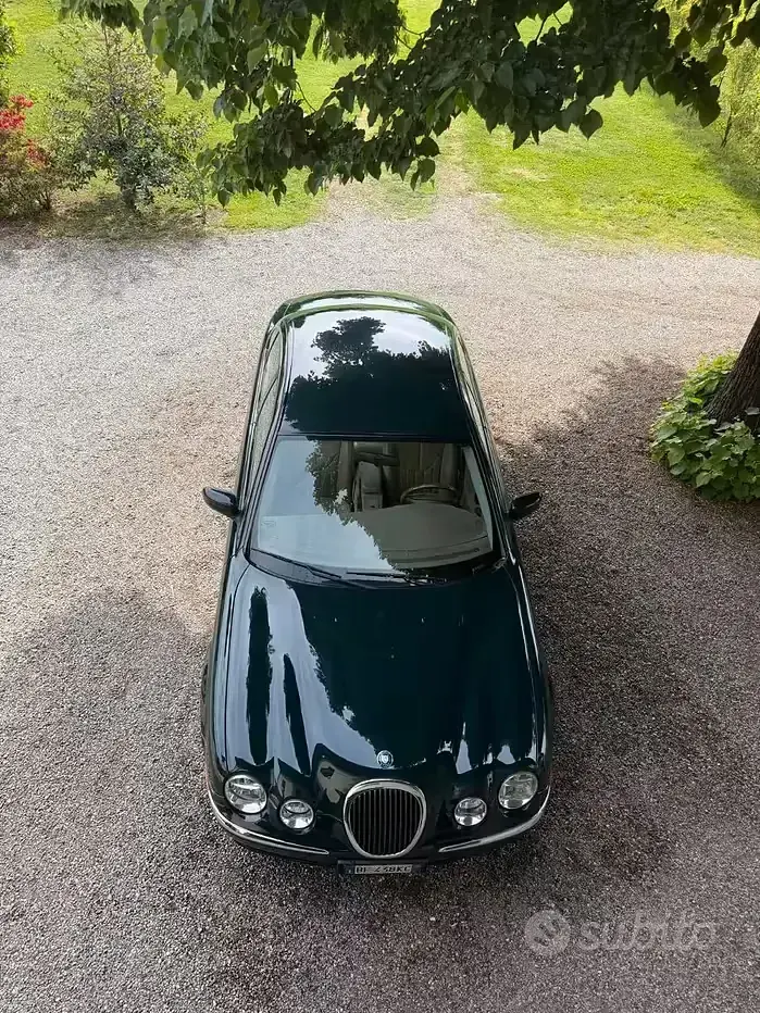 Usata Jaguar S-Type S 238 CV (175 kW) 1999 Verde Berlina