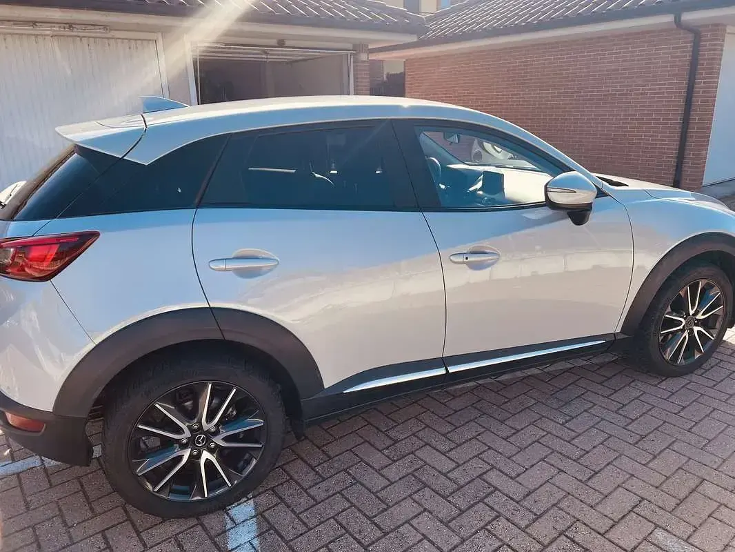 Usata Mazda CX-3 Exceed 105 CV (77 kW) 2018 Bianco SUV