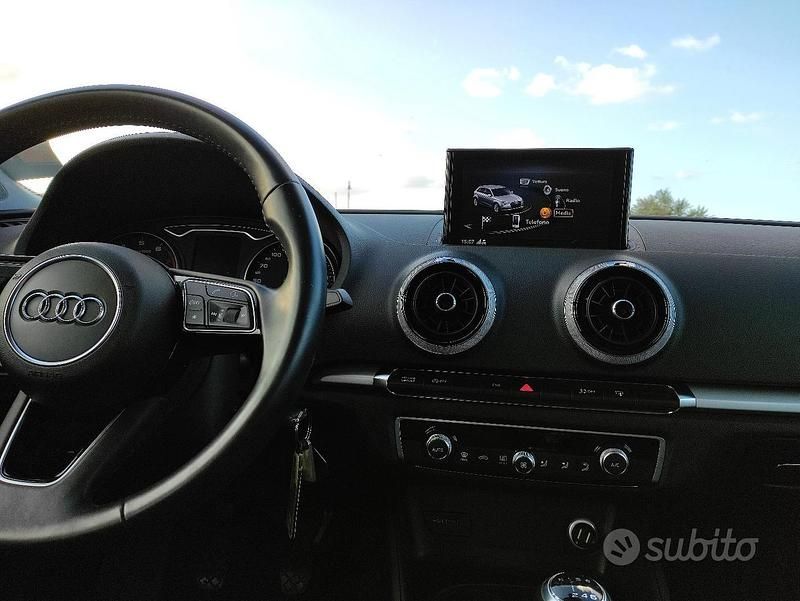 Usata Audi A3 150 CV (110 kW) 2017 Bianco Utilitaria