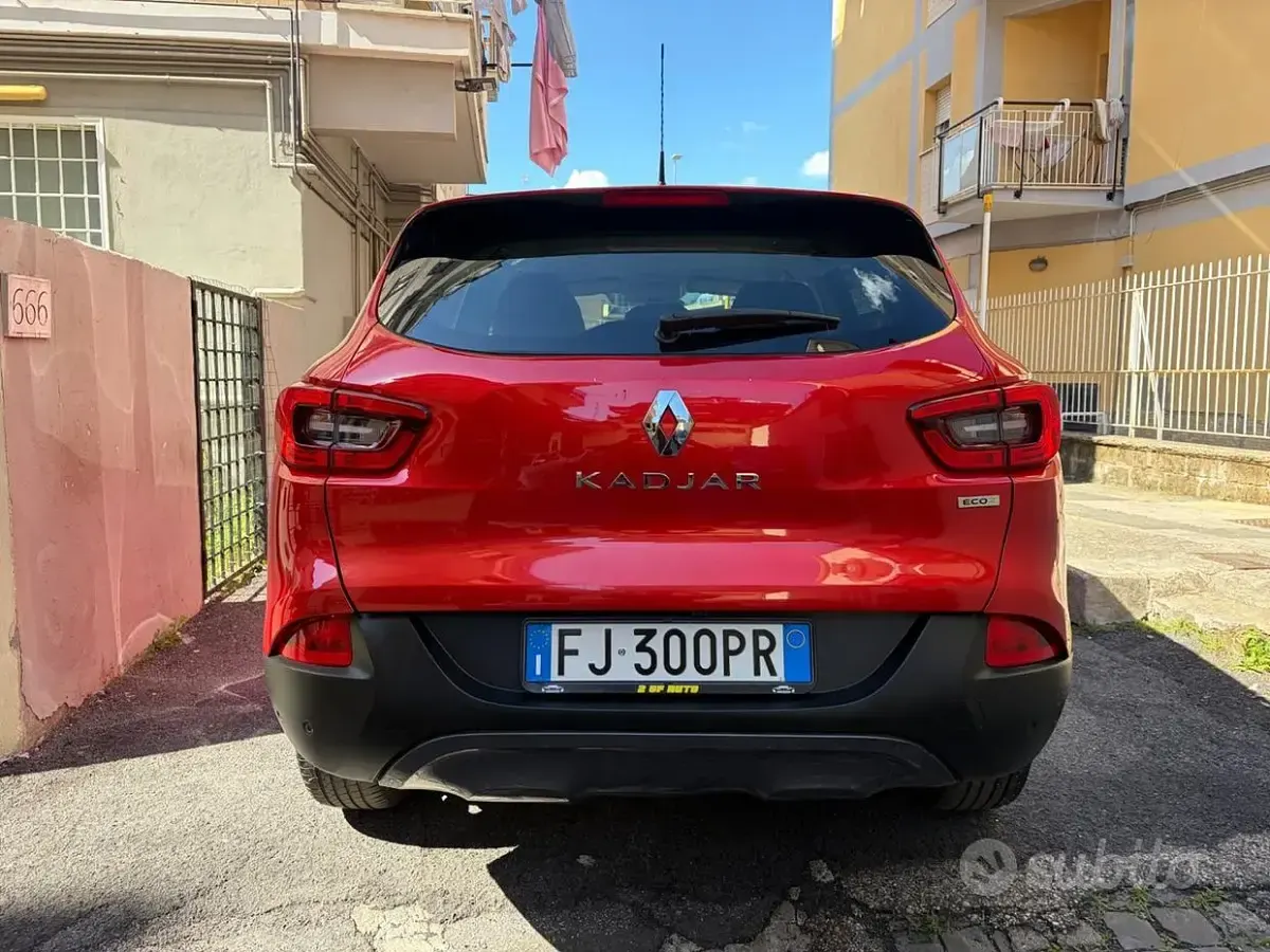 Usata Renault Kadjar Bose Edition 110 CV (80 kW) 2017 Rosso SUV