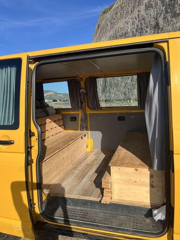 Usata VW T4 86 CV (63 kW) 2003 Giallo Furgone