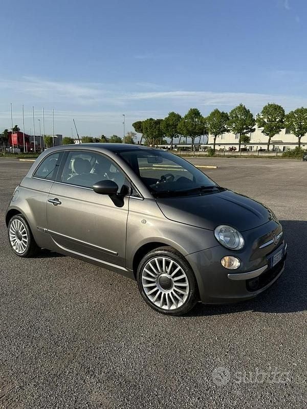 Usata Fiat 500 Lounge 69 CV (50 kW) 2011 Cabrio