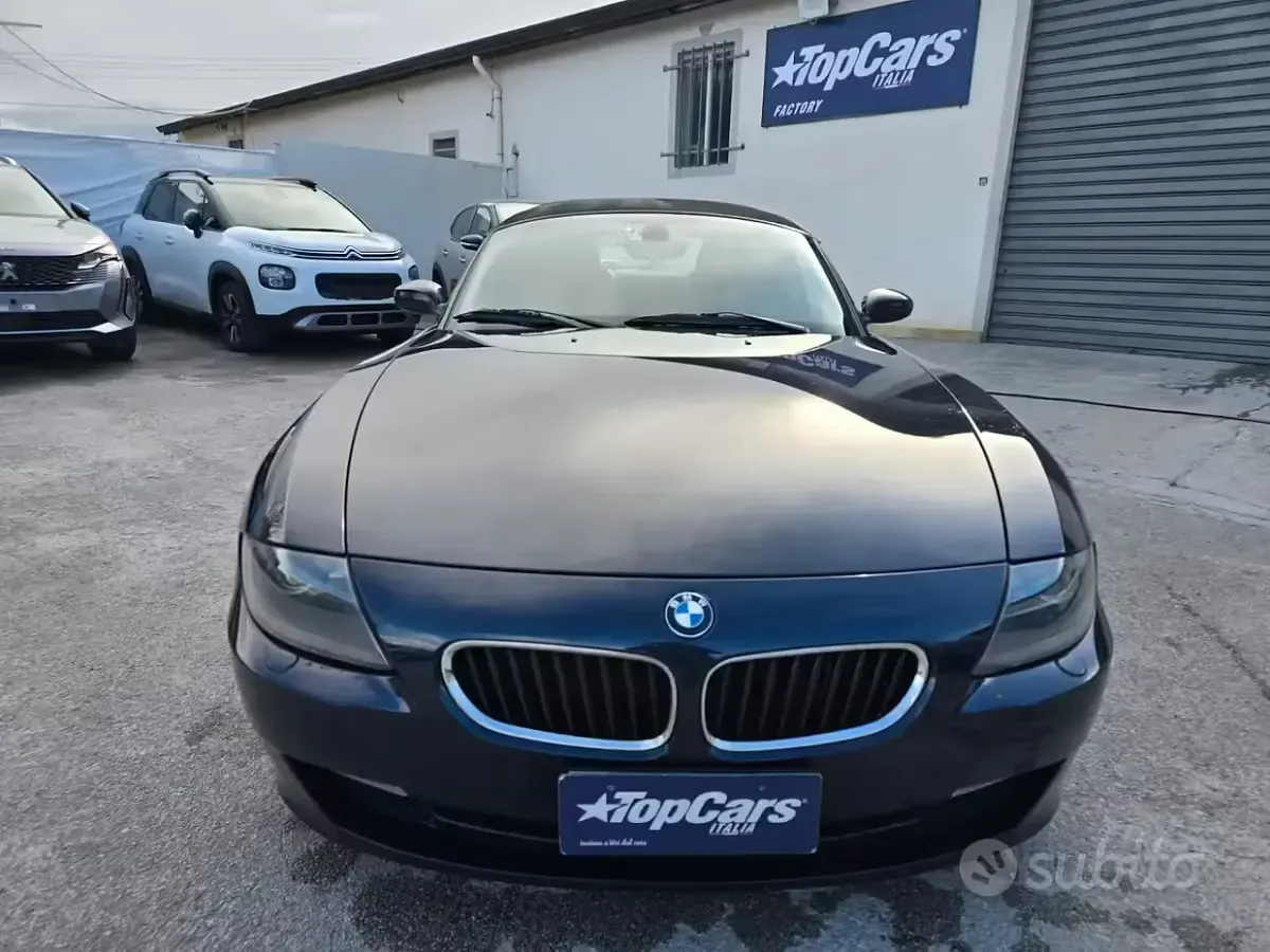 Usata BMW Z4 177 CV (130 kW) 2006 Blu Cabrio