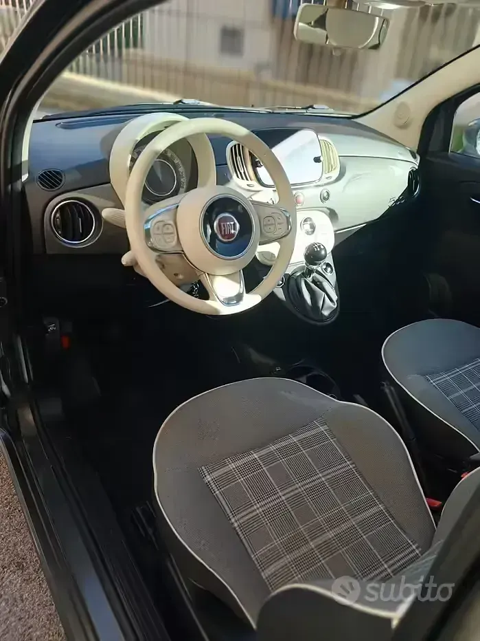Usata Fiat 500 Easy 69 CV (50 kW) 2021 Grigio Utilitaria